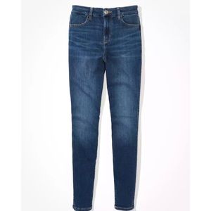 American Eagle Ne(X)T Level High Waisted Jeans - Dark Wash